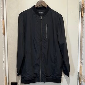 Women’s black zip jacket